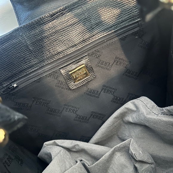 Gianfranco Ferre Large Tote Handbag - Picture 5 of 6